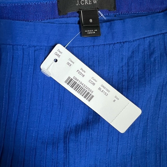 *NWT* J. Crew embroidered skirt (size 8) - Picture 3 of 7